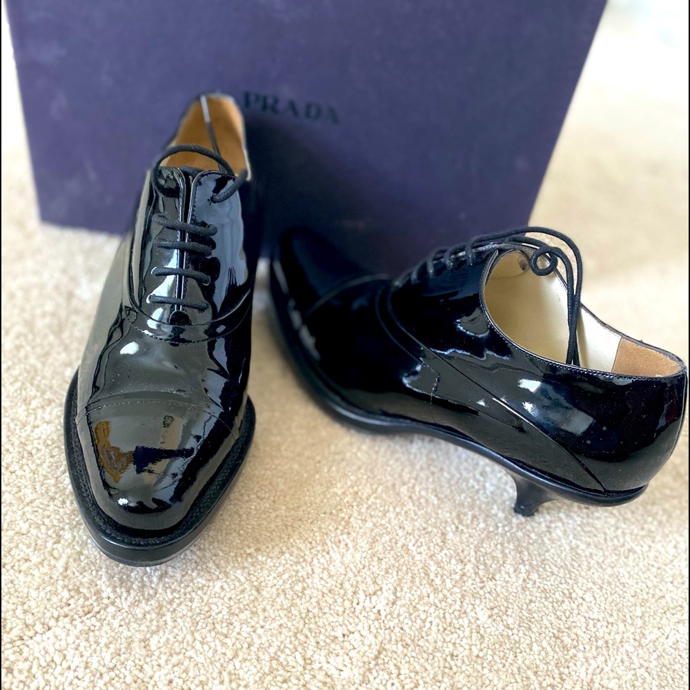Vintage Prada Patent Leather Heels - image 3